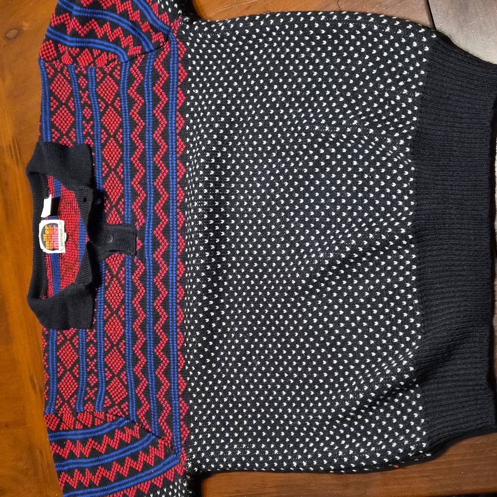 Miller Outerware Vintage Y2K Men's Ski Style Sweater Size L